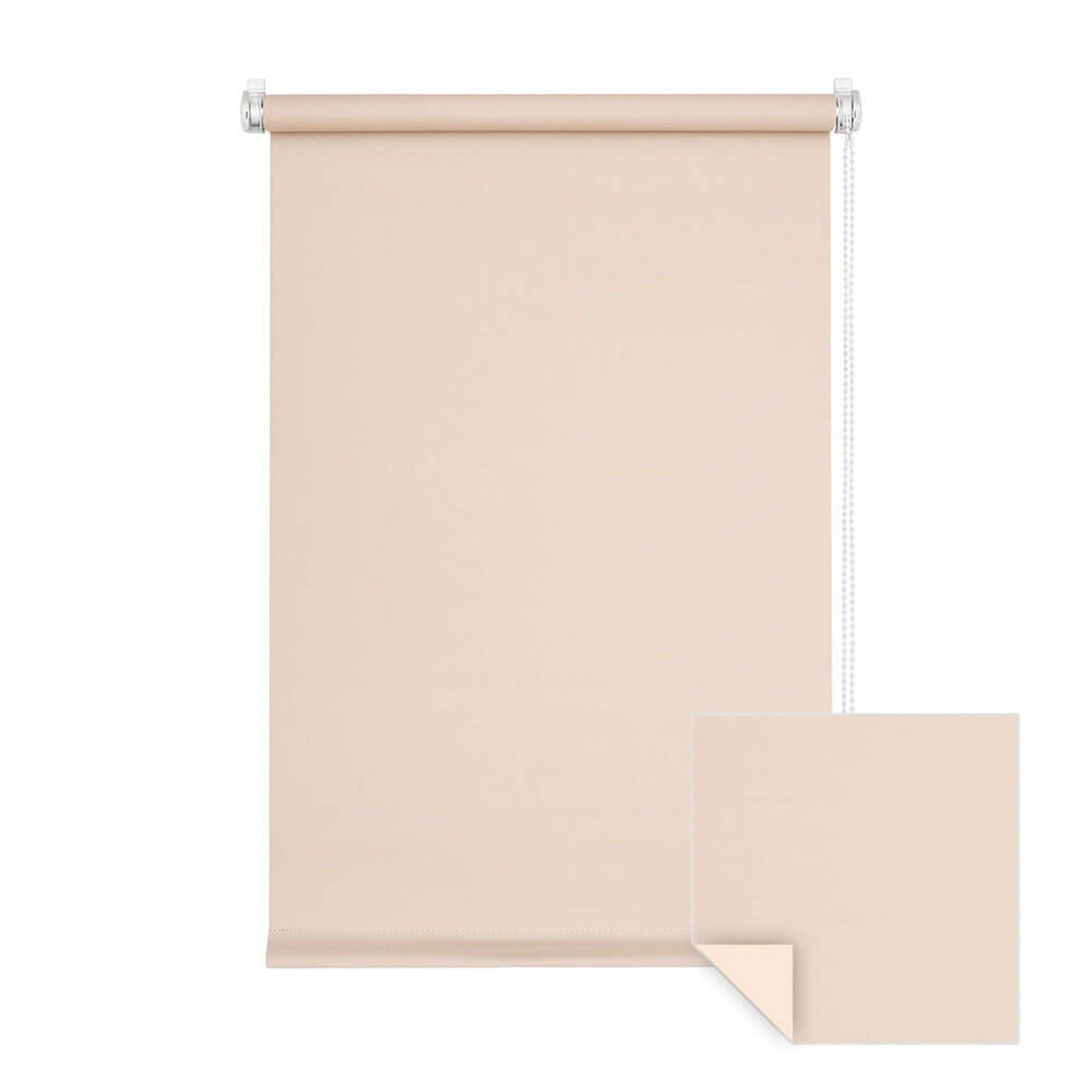 Victoria M. Verdunklungsrollo Klemmfix Beige Ohne Bohren - Bild 2