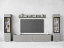 Home Affaire Wohnwand VERA II Grau Pallad mit LED-Beleuchtung Bild 2