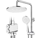 Rainsworth Duschsystem mit Regendusche 25cm Chrom Bild 2