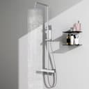 Aica Sanitär Duschsystem mit Thermostat & Regendusche Bild 2