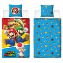 Familando Kinderbettwäsche Super Mario Set 2-teilig Bunt Mikrofaser Bild 2