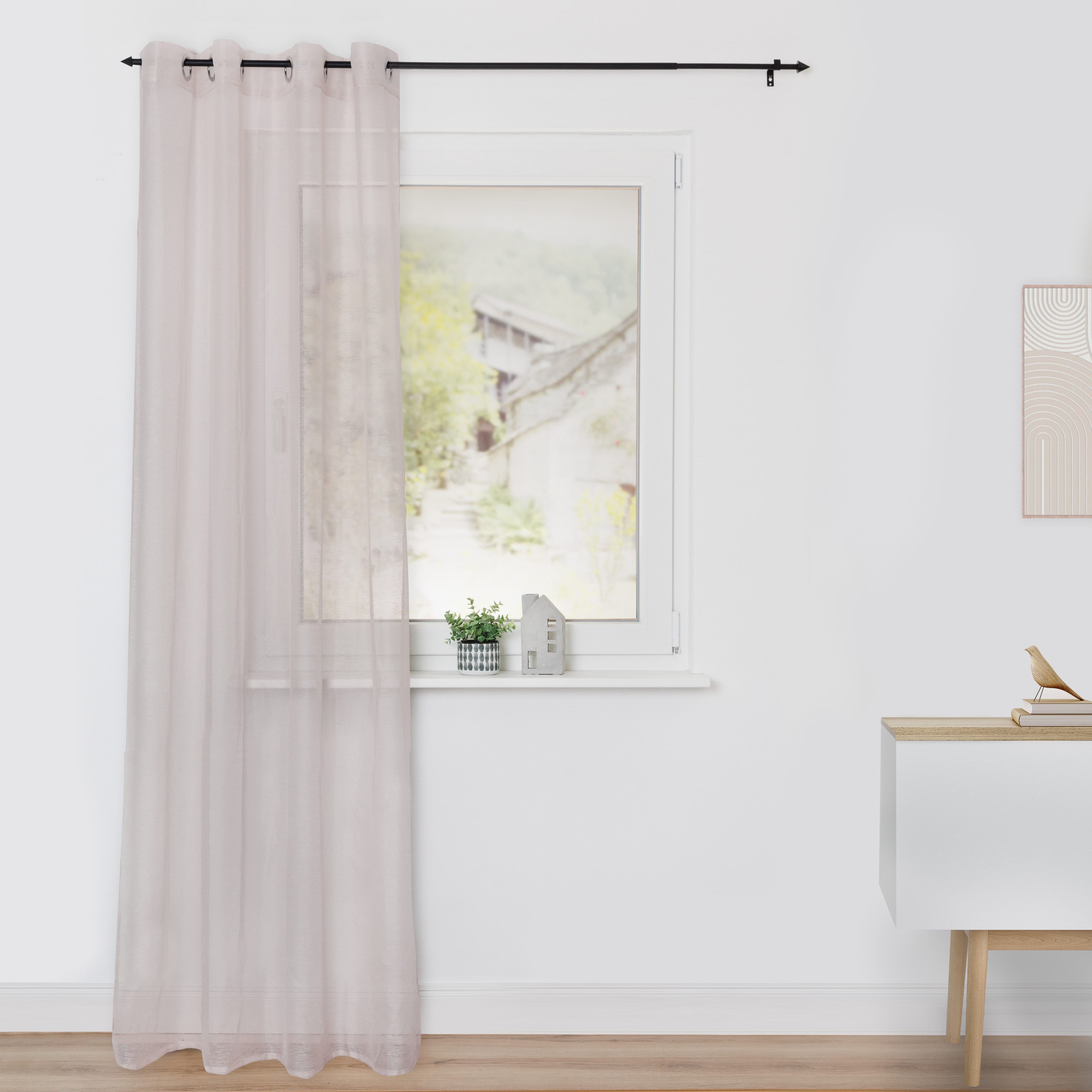 LICHTBLICK ORIGINAL Vorhang Voile mit Ösen, Creme, Polyester - Bild 2
