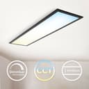 B.K.Licht LED Panel Deckenleuchte Schwarz Dimmbar CCT Fernbedienung Bild 2