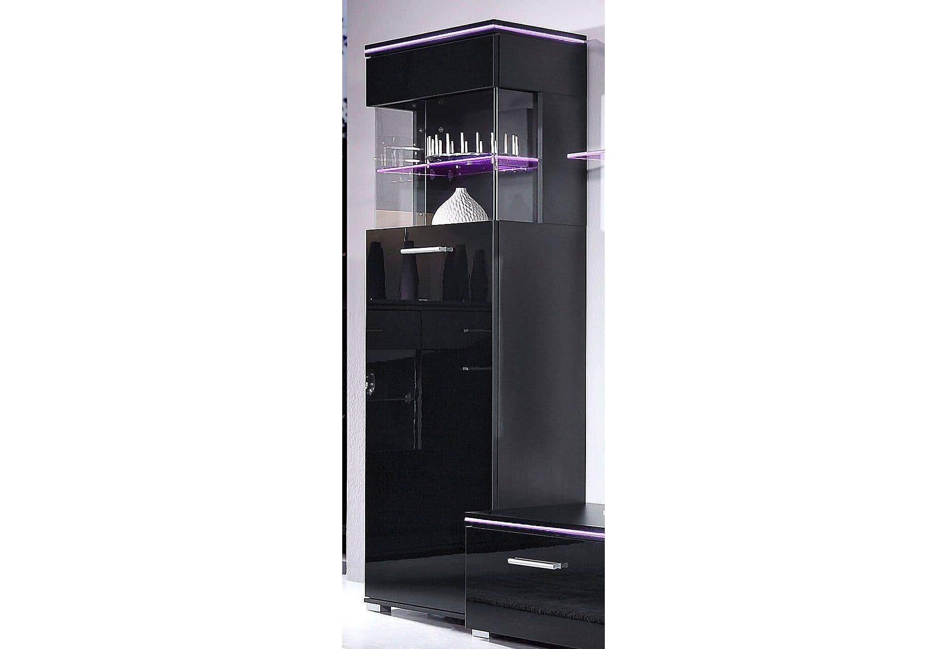 Vitrine HÖLTKEMEYER Show Schwarz 50x32x148 cm - Bild 2