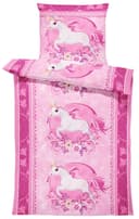 One Home Bettwäsche Unicorn Mikrofaser 2-teilig mit Magic Einhorn Bild 2