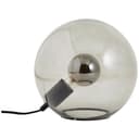 Brilliant Glas-Tischlampe Belado Schwarz/Rauchgrau Glatt Bild 2