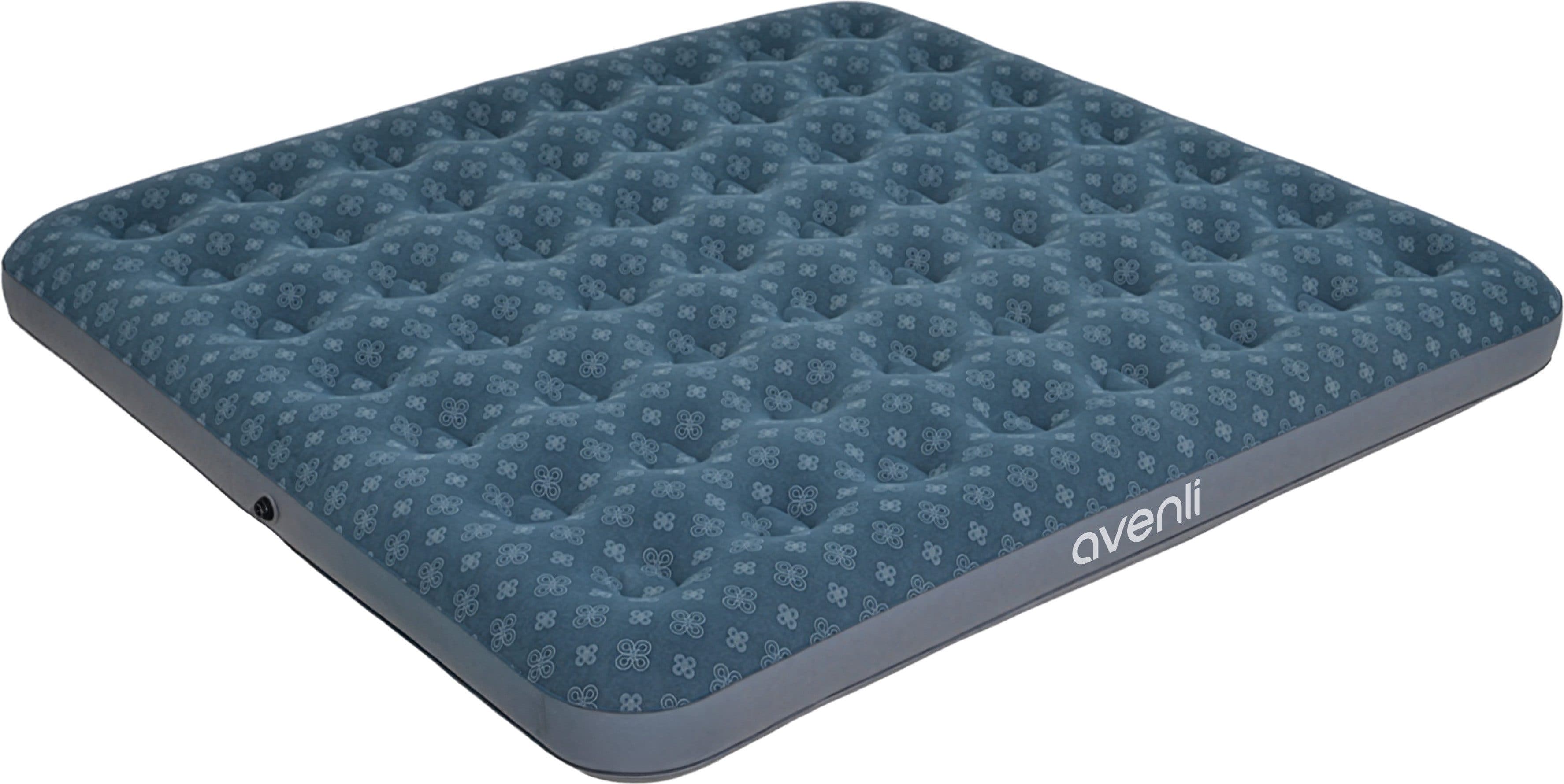 Avenli Luftbett King-Size 203x183x22cm Grün/Grau Camping Gästebett - Bild 2