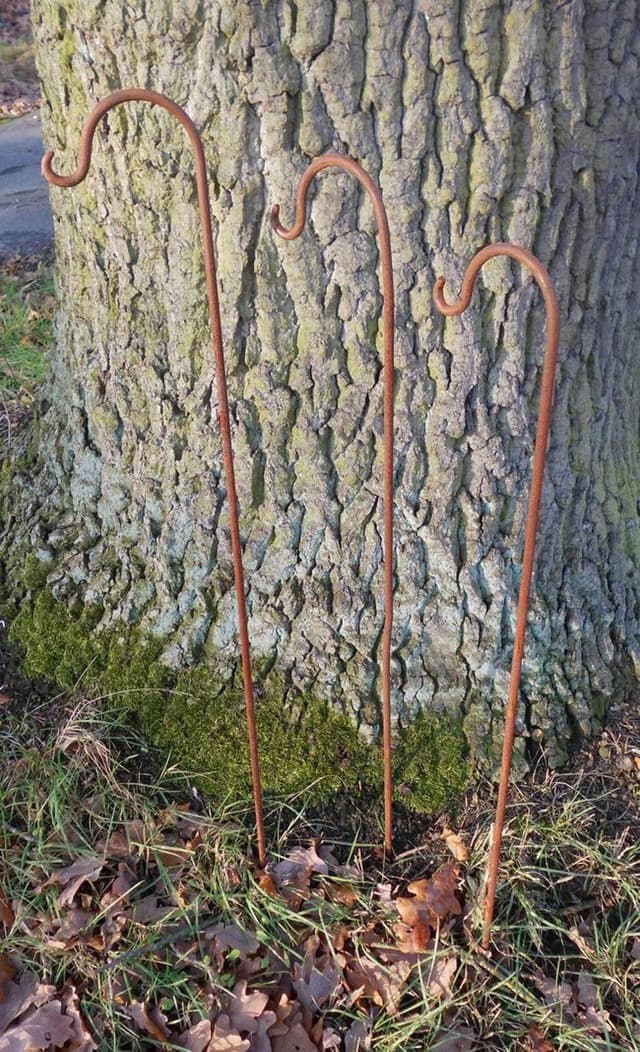 Deko-Impression Rankhilfe 3er-Set Gartenstab mit Haken