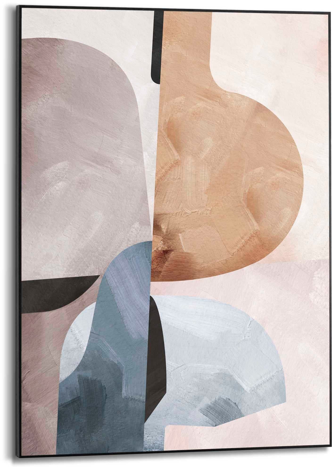 Poster REINDERS "Abstrakte Illusion I" Beige - Bild 2