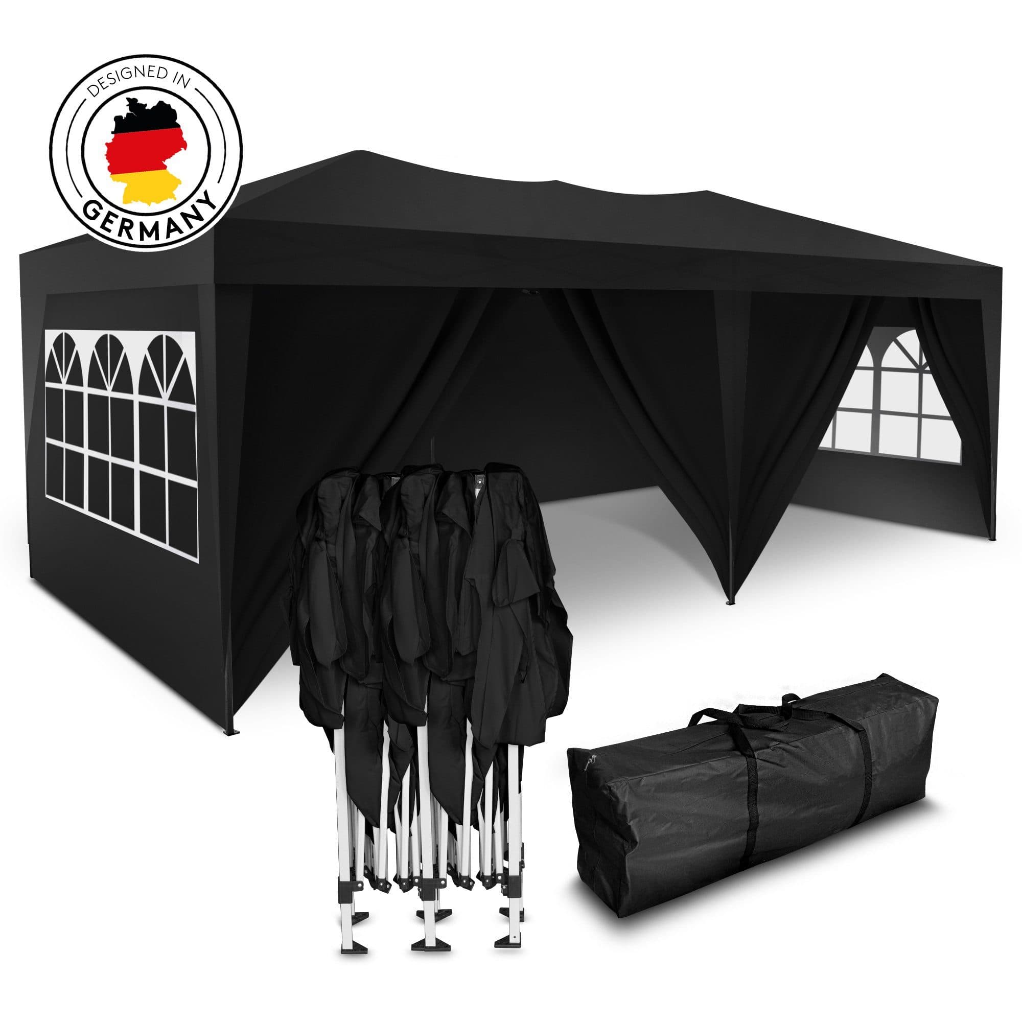 Kronenburg Partyzelt 3x6m wasserdicht UV-Schutz 50+ - Bild 2