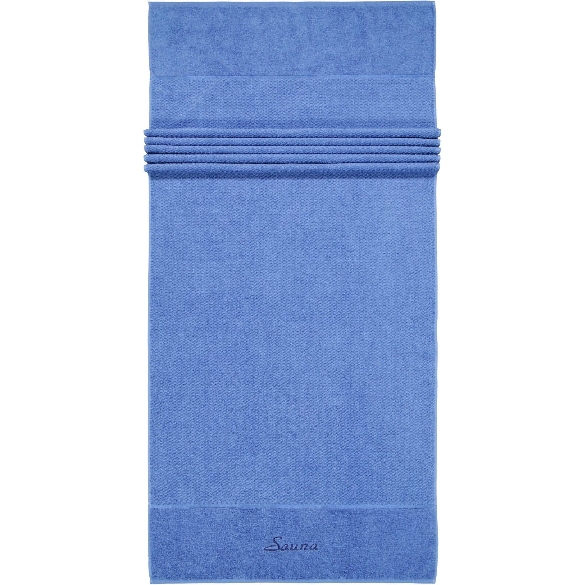 Möve for frottana Saunatuch Pearl Blau Perloptik Walkfrottier - Bild 2