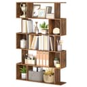 VASAGLE Bücherregal 5-stöckig Braun Bild 2