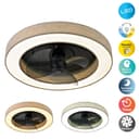 OTTO HOME LED Deckenventilator Vittor Beige CCT Dimmbar Bild 2