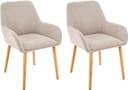 Esszimmerstuhl OTTO HOME Evinnia Beige Massivholz Bild 2