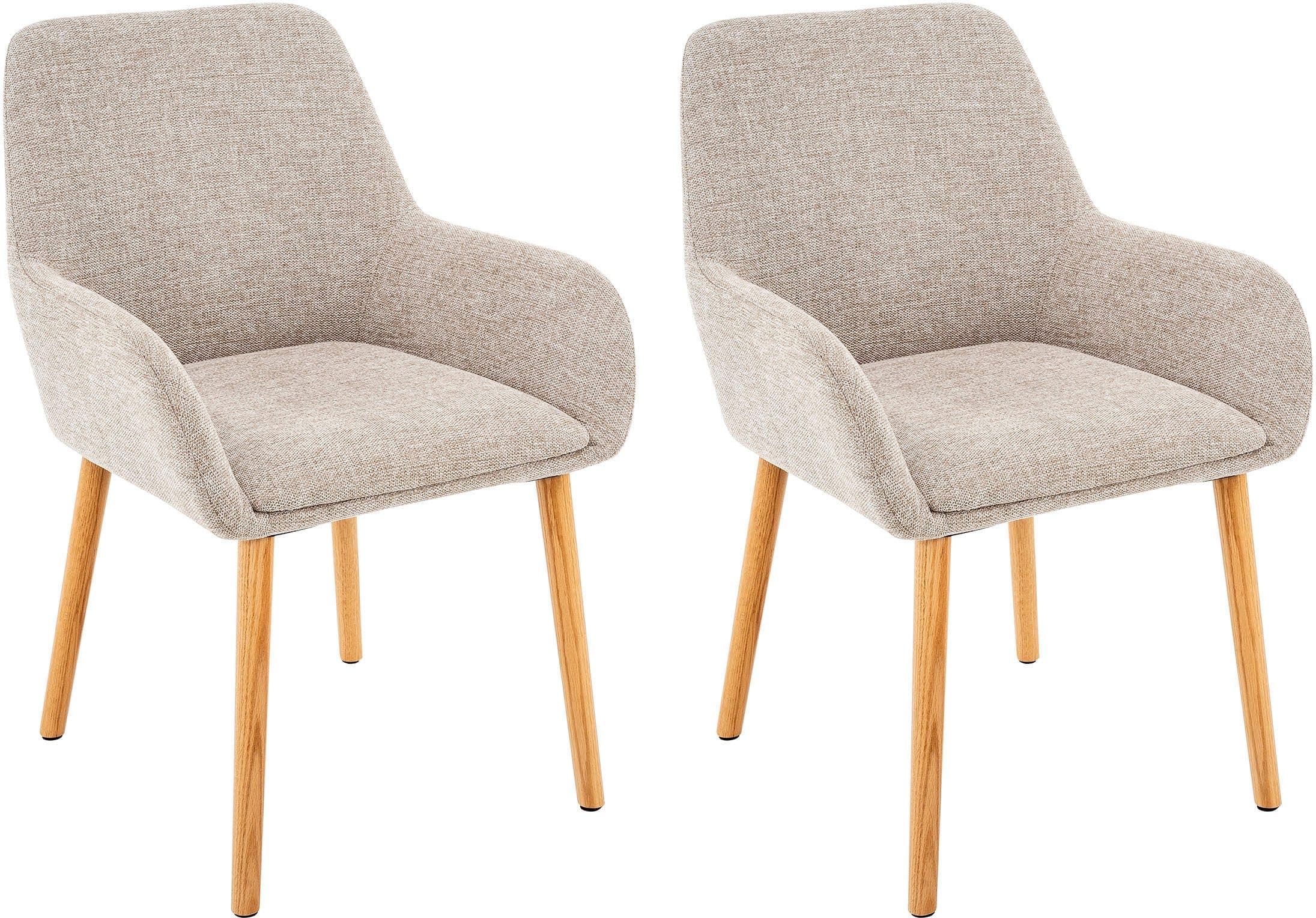 Esszimmerstuhl OTTO HOME Evinnia Beige Massivholz - Bild 2