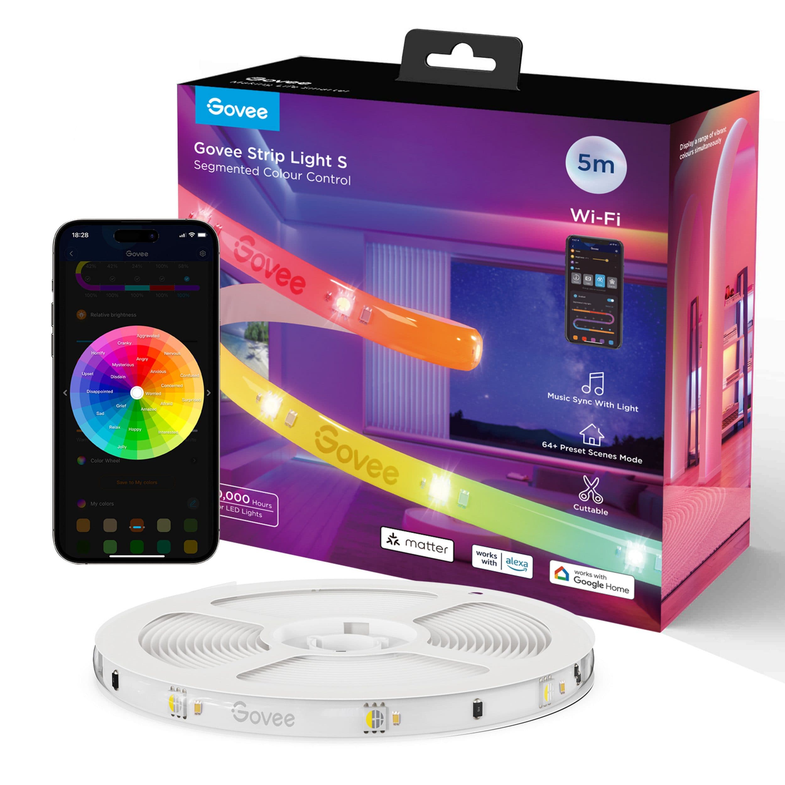 Govee LED-Streifenleuchten Matter-ready 5 Meter - Bild 2