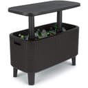 Curver Beistelltisch 2in1 Bevy Cool Bar & Beistelltisch Schwarz Bild 2