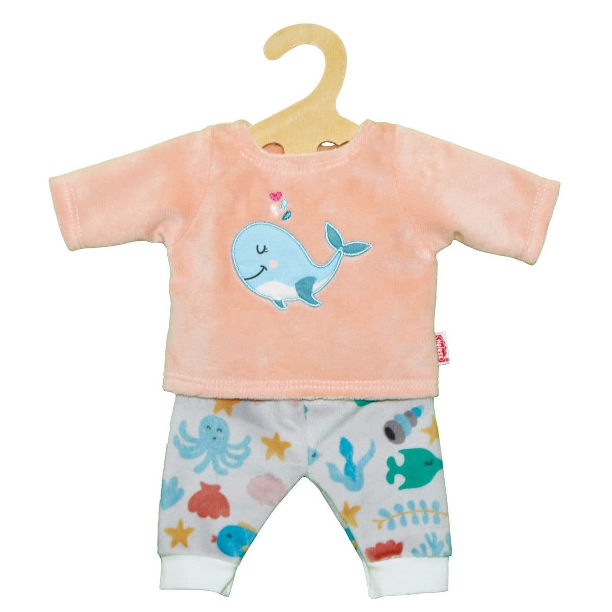 Heless Puppen-Pyjama Wal Bobby Größe 28-35cm