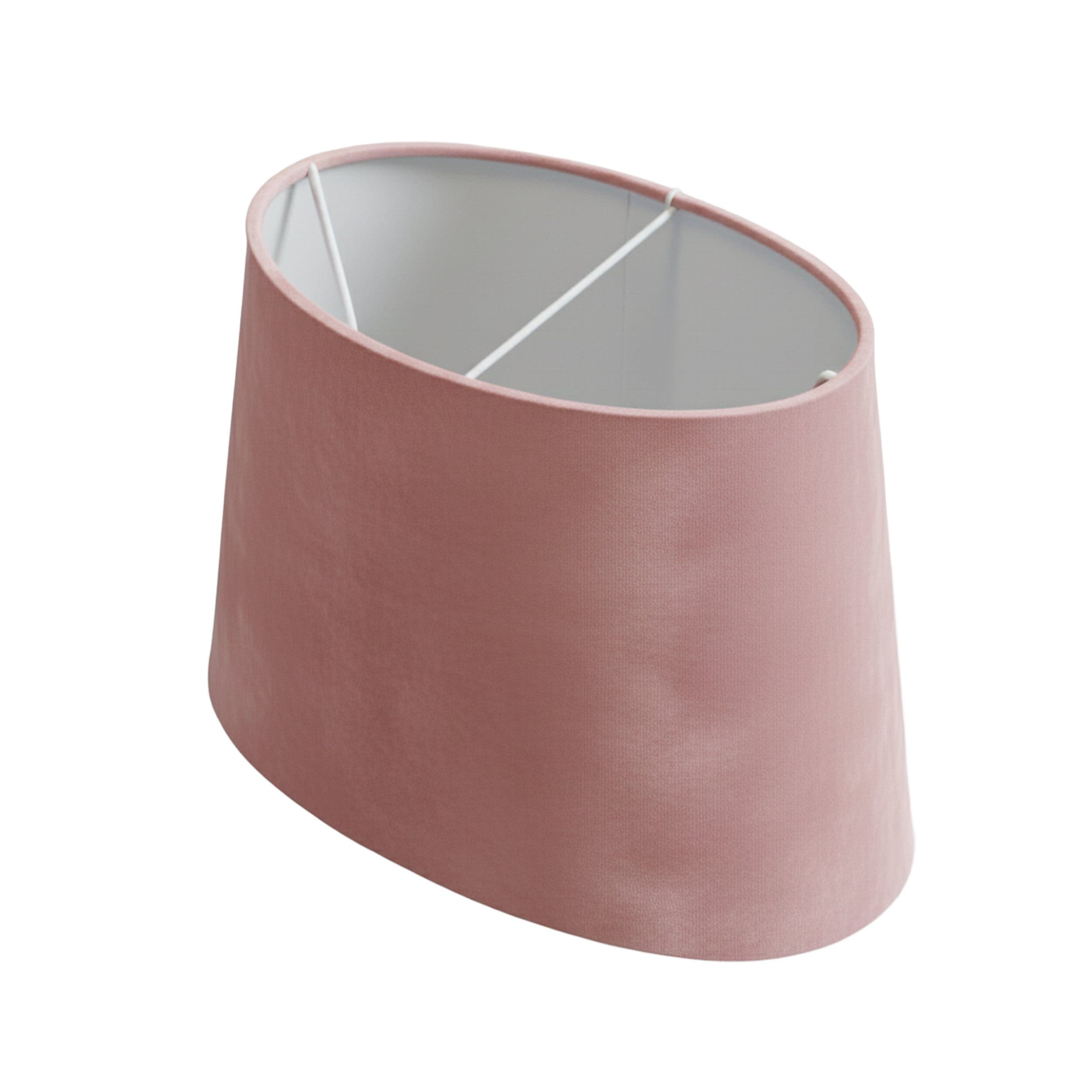 B&S Lampenschirm Oval Rosa
