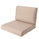 Hobbygarden Sitzkissen mit Rückenlehne Beige Wasserabweisend Bild 2