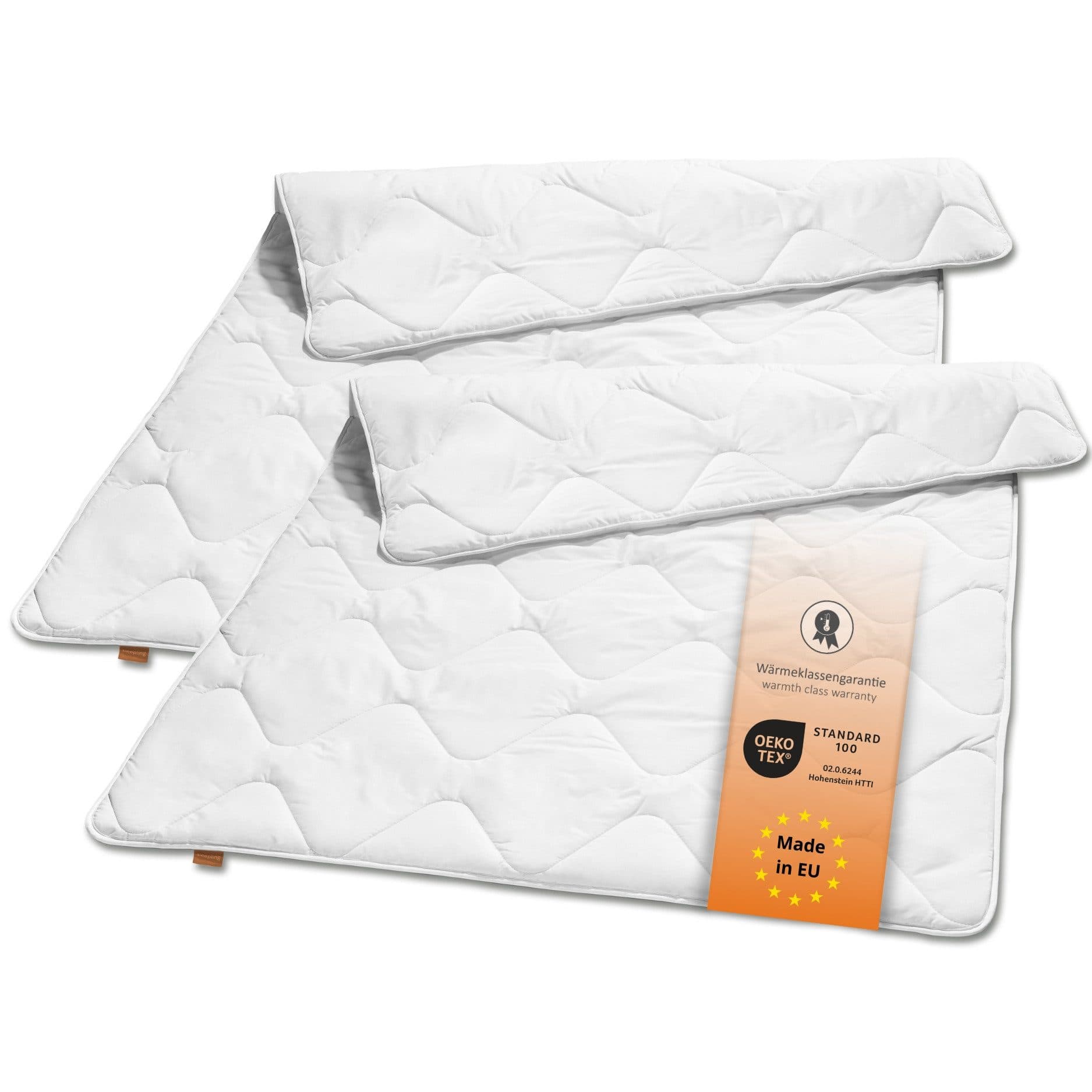 sleepling Microfaserbettdecke Basic 100 Polyester Weiß - Bild 2