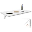 KDR Produktgestaltung Klapptisch 80x40 Wandklapptisch Weiß Bild 2