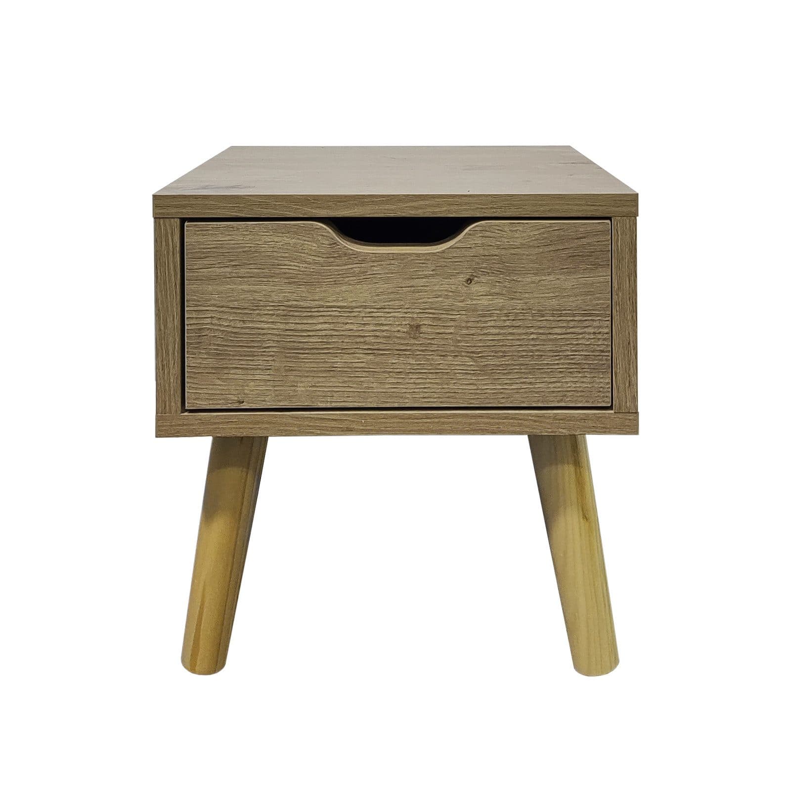 HTI-Living Nachtkommode Thekla 1 Schublade Beige