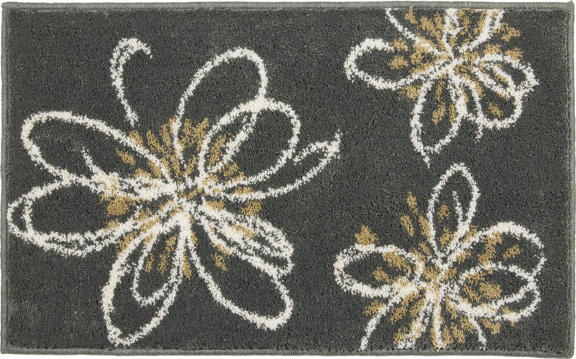Elegante Florale Badematte aus 100% Polyester - Bild 2