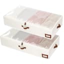 Minicloss Aufbewahrungsbox 90L Faltbar Unterbett Transparent Bild 2