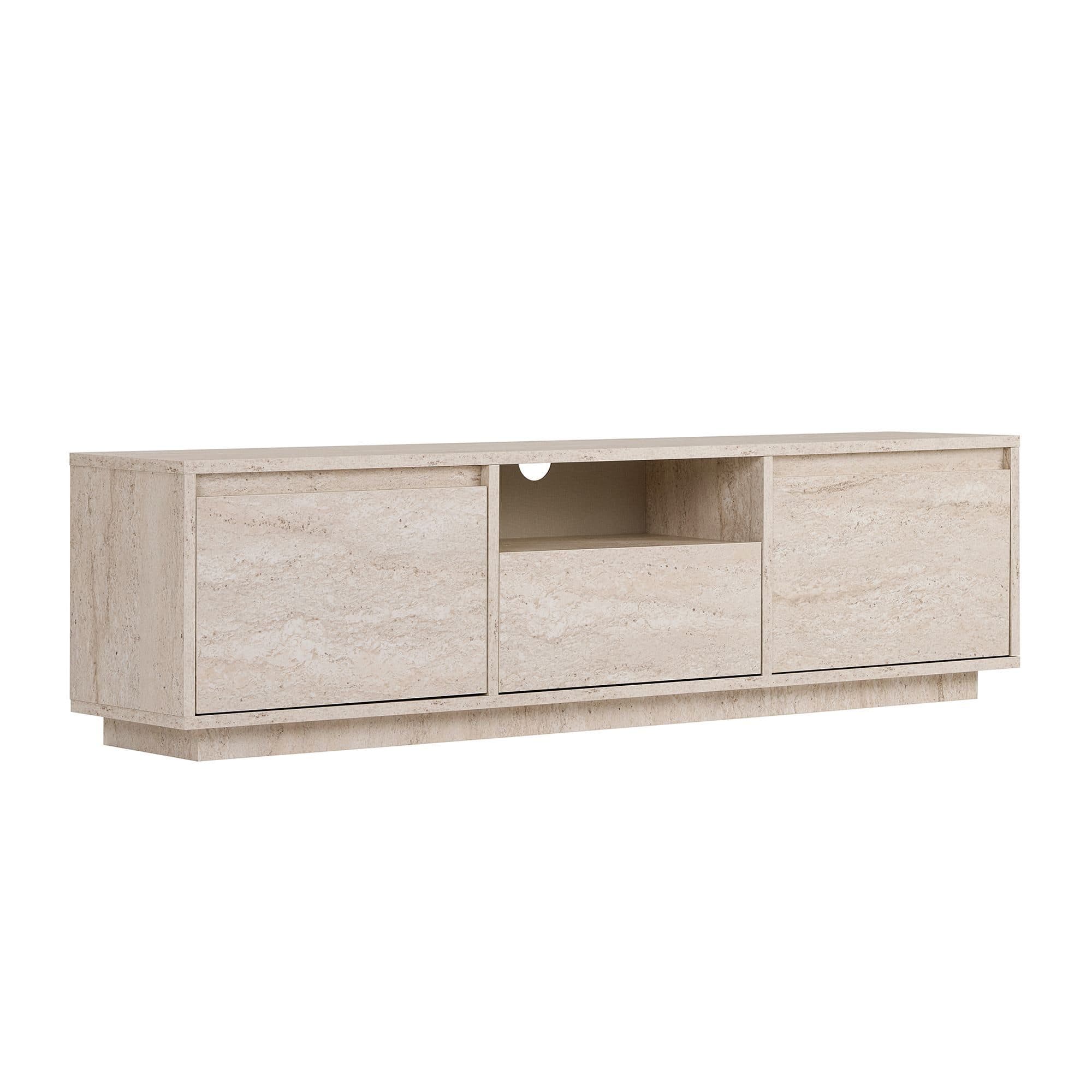 Skye Decor Nordure Sentinel TV Board 160 cm Travertine Optik - Bild 2