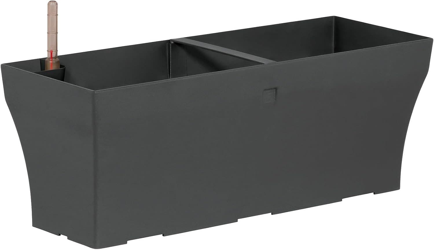 Geli Blumenkasten Neo-Line Anthrazit mit Wasserspeicher