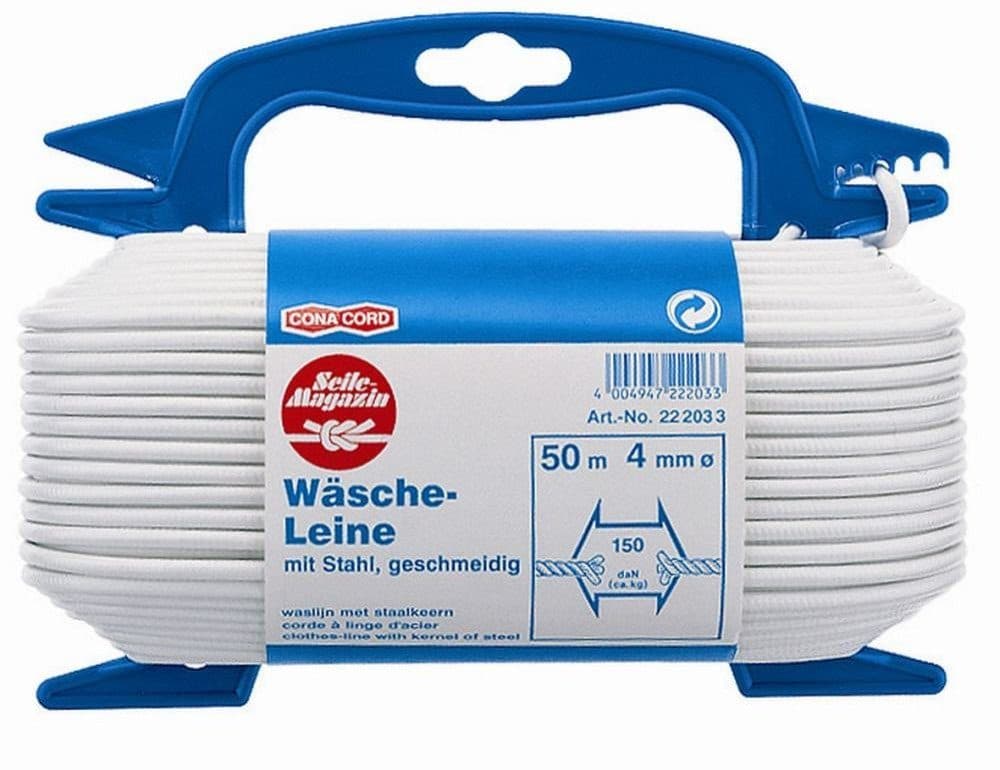 Aco Wand-Wäscheleine Conacord PVC 50 m