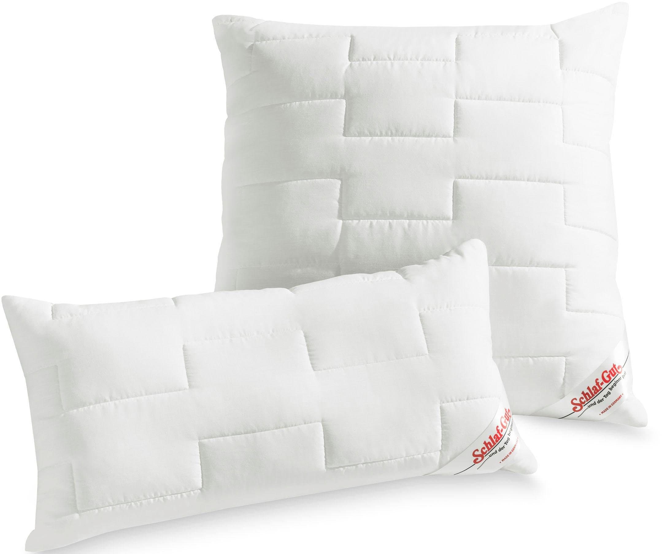 Schlaf-Gut Utah Kopfkissen Weiß Polyester Baumwolle - Bild 2