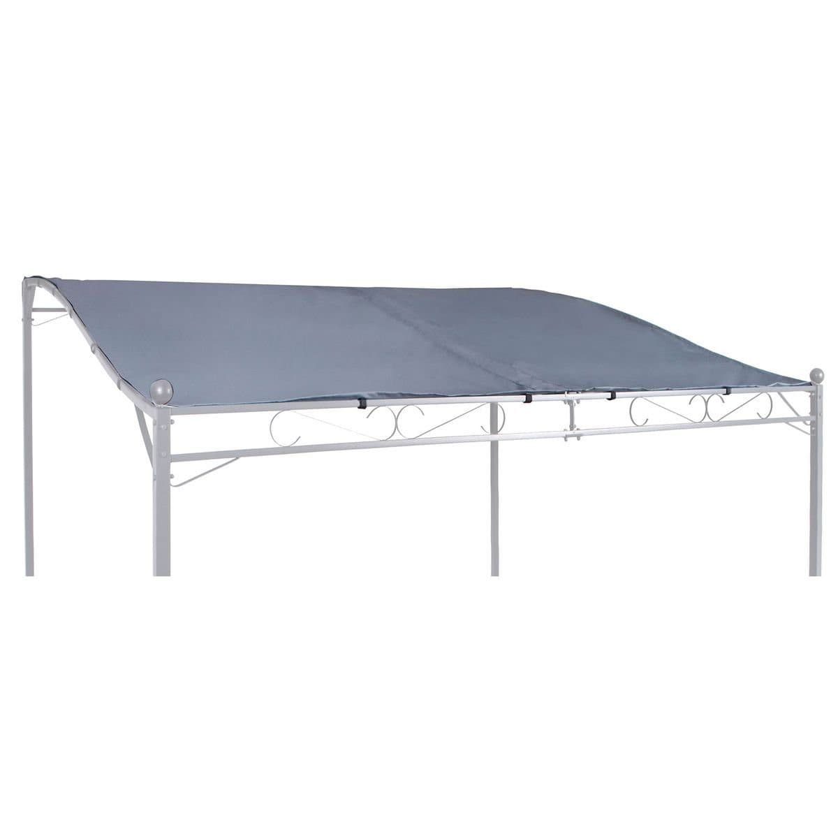 Linder Exclusiv GmbH Pavillon-Ersatzdach 2,5x3 m Creme/Grau PU beschichtet - Bild 2