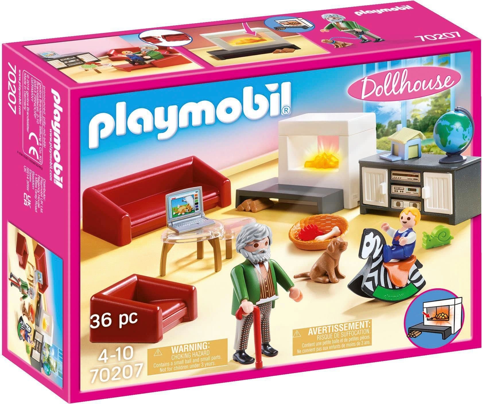 PLAYMOBIL Gemütliches Wohnzimmer 70207 Spielset bunt - Bild 2