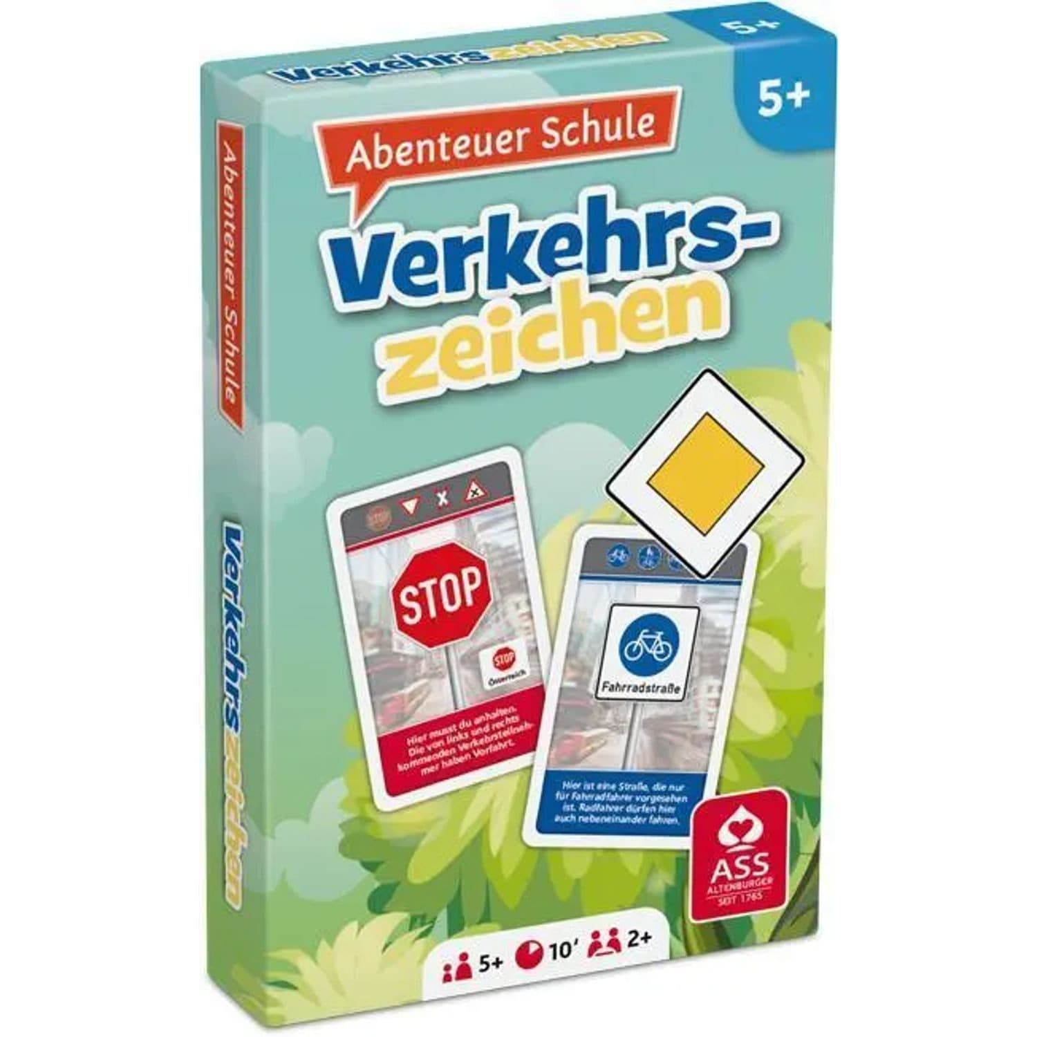 Cartamundi Spiel Abenteuer Schule - Verkehrszeichen Quartett - Bild 2
