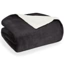 Blumtal Wohndecke Sherpa-Fleecedecke Grau Oeko-TEX Bild 2
