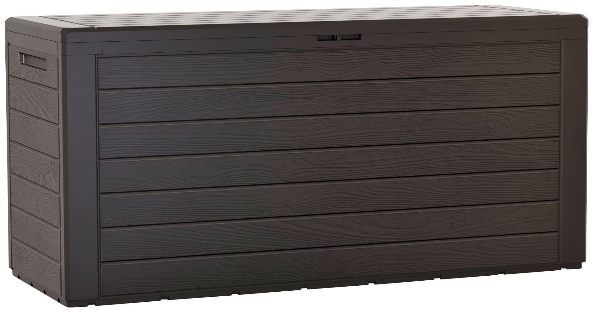 Prosperplast Auflagenbox Braun UV-beständig Kunststoff