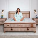Bambi Boxspringbett Stauraumbett mit Salztherapie, USB & LED Bild 2