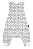 Alvi® Babyschlafsack Sleep-Overall wattiert mit Füßen Wolke Silber Bild 2