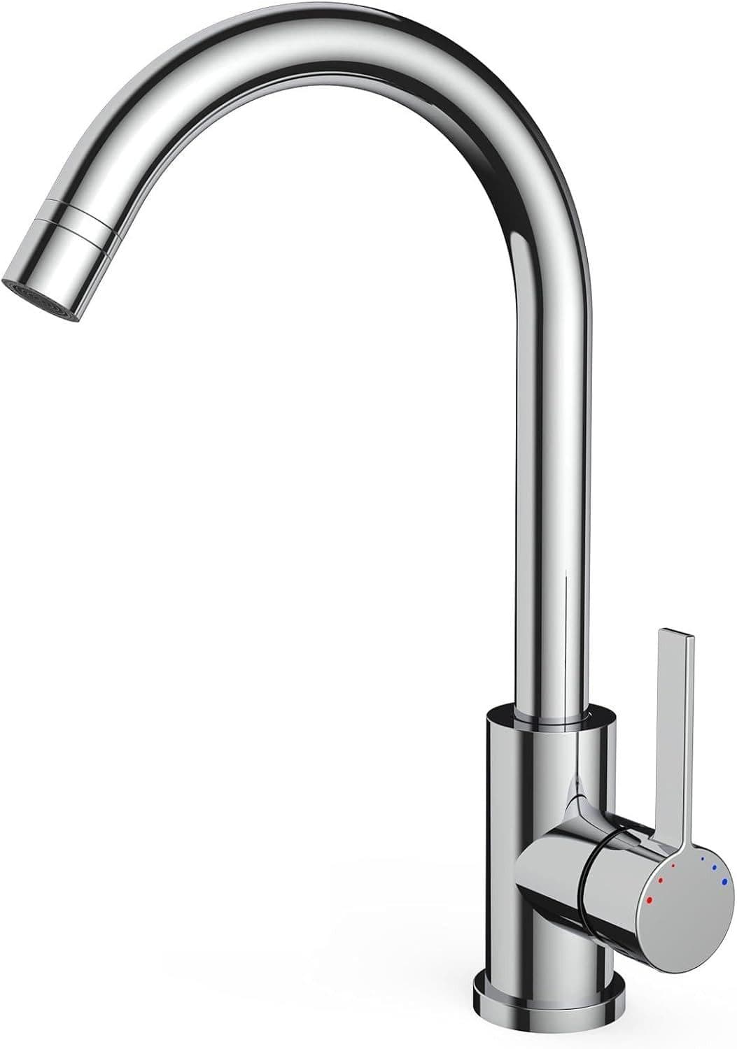 GarveeMore Niederdruck Küchenarmatur 360° Drehbar 2 Strahlarten - Bild 2