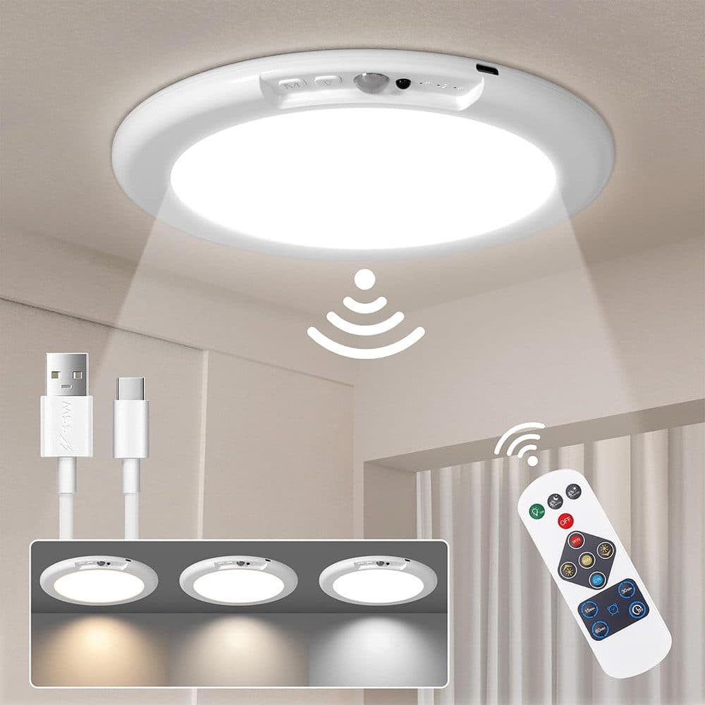 Lapalife LED Deckenleuchte Akku Magnetisch Dimmbar mit Bewegungsmelder - Bild 2