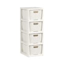 BranQ Badregal Aufbewahrung-Boxen Regal Rattan-Style Bild 2