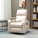 HOMCOM Massagesessel elektrisch Relaxsessel mit Massagefunktion Beige Bild 2