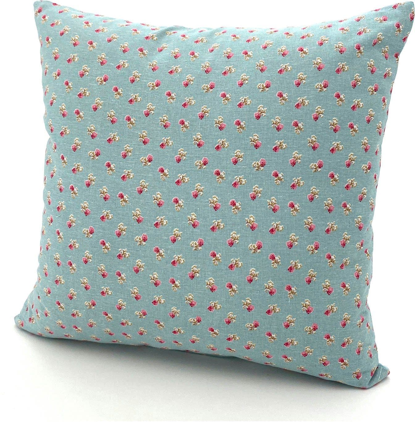 Weckbrodt-Gardinen Dekokissen Alicia Blau Floral 40x40cm - Bild 2