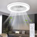 ATEROLL Deckenventilator mit LED Beleuchtung 6 Geschwindigkeiten 54 cm Durchmesser Bild 2