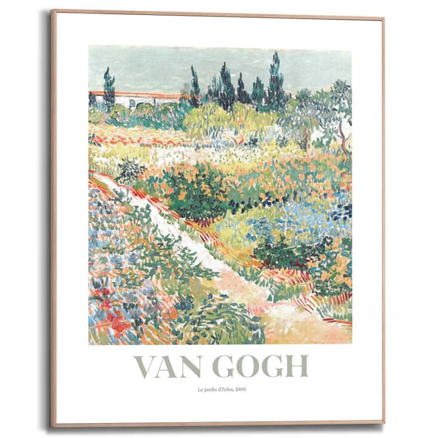 Reinders! Bild mit Rahmen Van Gogh Grün Wandcollage