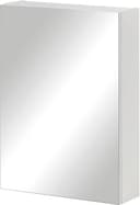 Schildmeyer Spiegelschrank Basic Weiß 1-türig mit Glasböden Bild 2