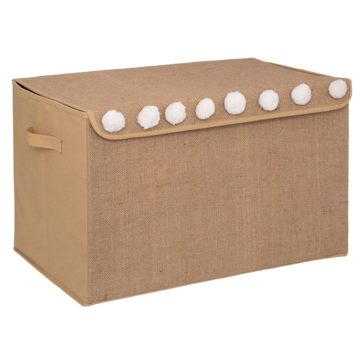 Atmosphera Créateur d'intérieur Aufbewahrungskorb Beige Jutebox - Bild 2