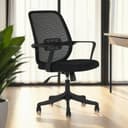 IDIMEX Bürodrehstuhl Mollis Ergonomisch Schwarz Mesh Bild 2
